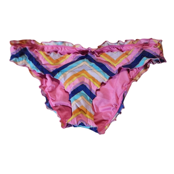 Colorful Chevron Bikini Bottom - Picture 1 of 2